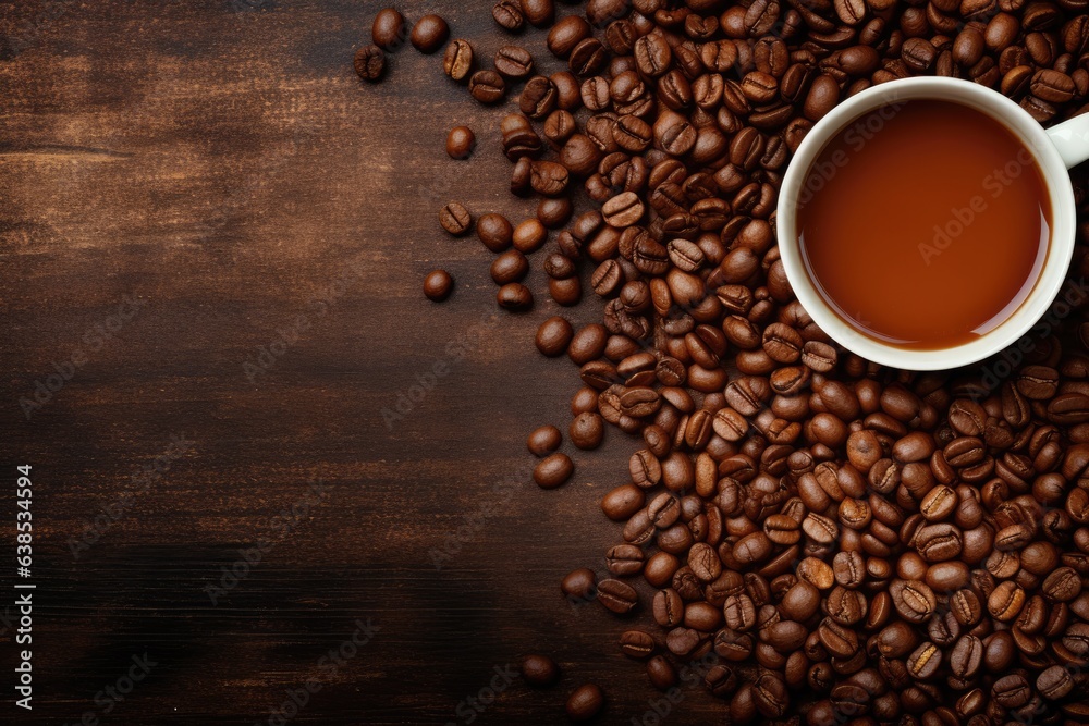 coffee-themed background large copyspace - stock picture backdrop coffee-themed background large copyspace - stock picture backdrop