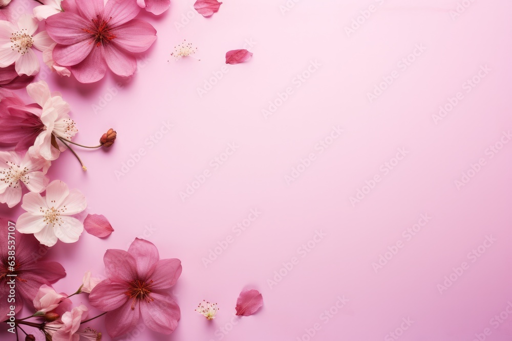 Floral themed background large copy space - stock picture backdrop Floral themed background large copy space - stock picture backdrop