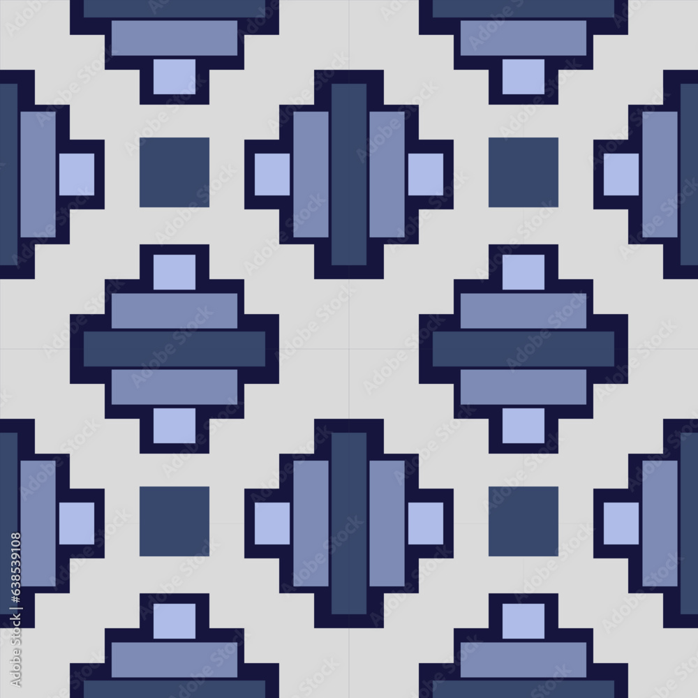 Obraz premium This vector is pattern vector for art work and background consist of geometry