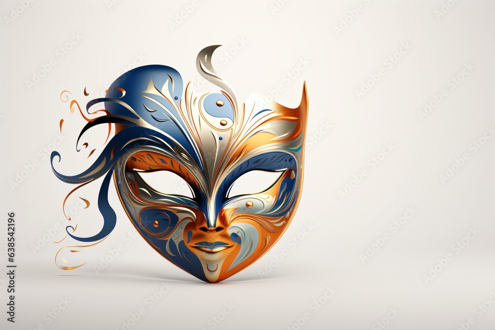 Creative carnival masks - obrazy, fototapety, plakaty 