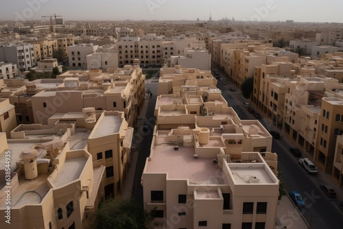 A view of houses in Riyadh, Saudi Arabia (Feb 10, 2020). Generative AI
