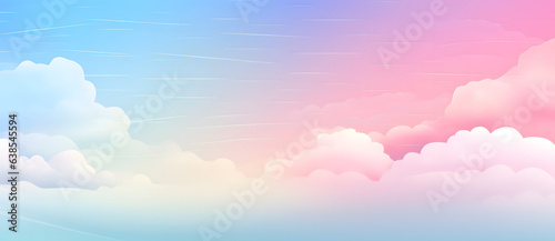 a pink and blue sky with some clouds
