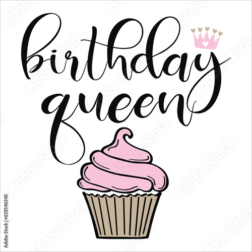 Stylish   fashionable  and awesome birthday quotes typography  illustrator