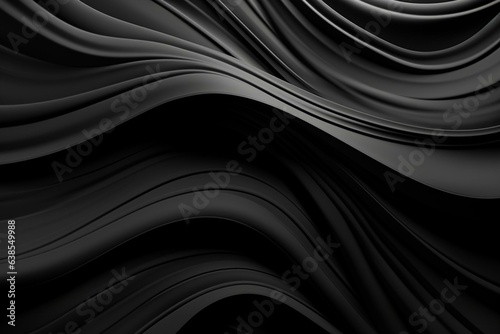 Abstract black and grey background for design. Generative AI