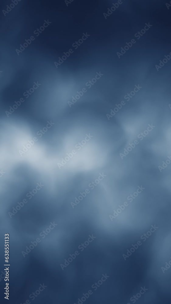 Dark blue artistic clouds loop vertical motion background. Dark blue artistic clouds loop vertical motion background.