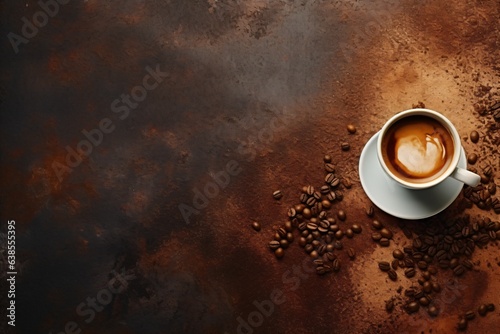 Coffee theme background photo