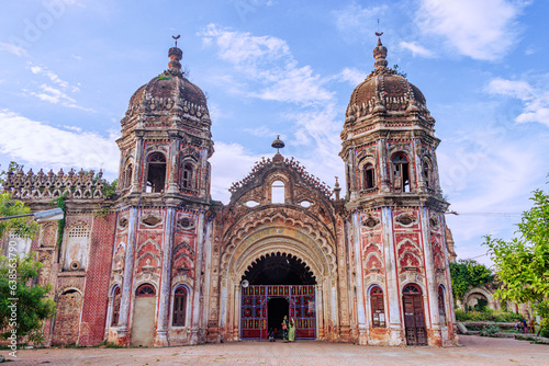 Picture of Navlakha Palace, also known as Rajnagar Palace, is a royal Brahmin palace in the town of Rajnagar. The palace was built by Maharaja Rameshwar Singh of Darbhanga.