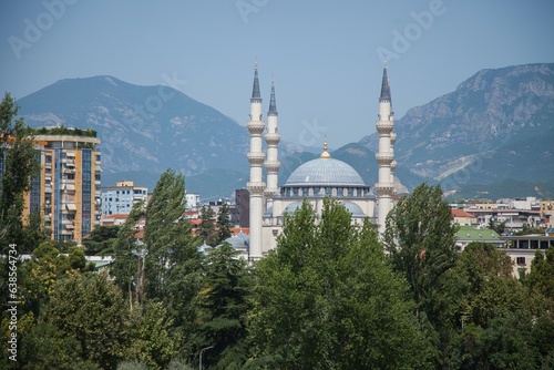 Namazgah Mosque in Tirana, Albania photo