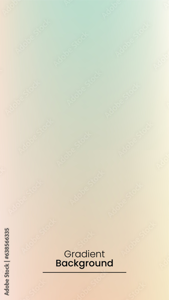 Obraz premium Vector Canvas Adorned with Gradients