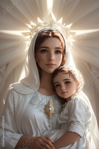 Mother mary photo