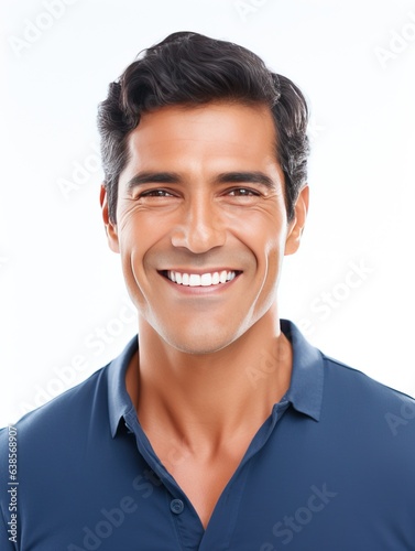 Attractive young man wearin...