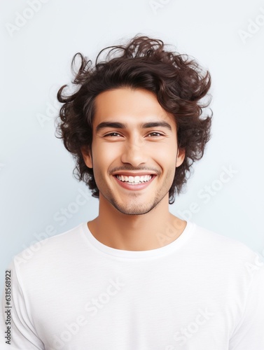 Attractive young man wearin...