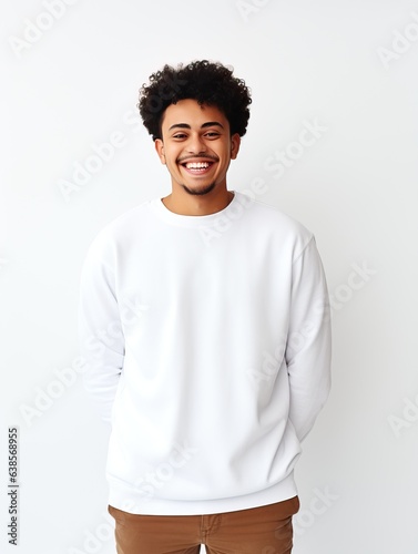Attractive young man wearin...