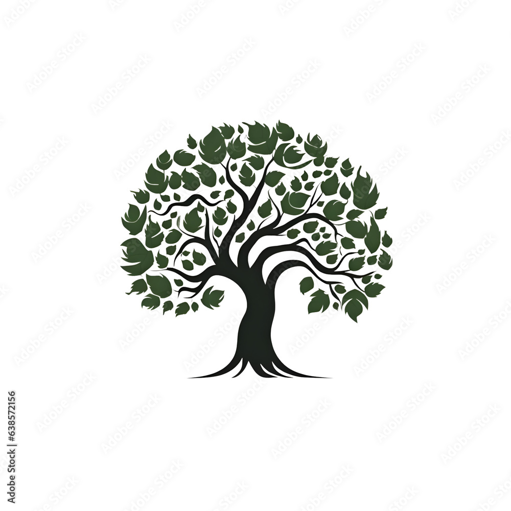 Eco Tree Logo. Nature logo. Ecology logo.Vector illustration