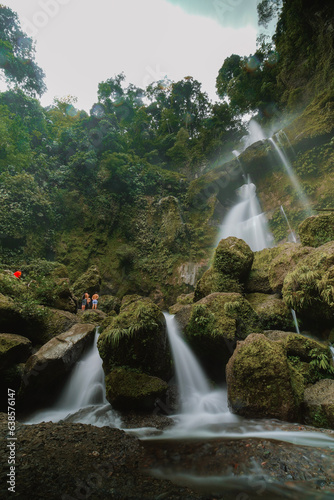 waterfall in kanchanaburi country