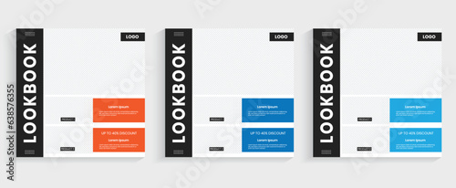 New business catalogue product square banner template, best product catalog multipurpose web marketing price list, editable layout