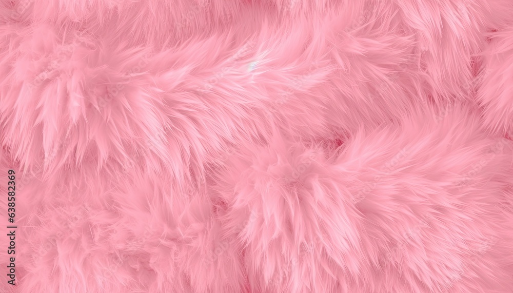 Fototapeta premium Colorful pink background pattern fur texture.