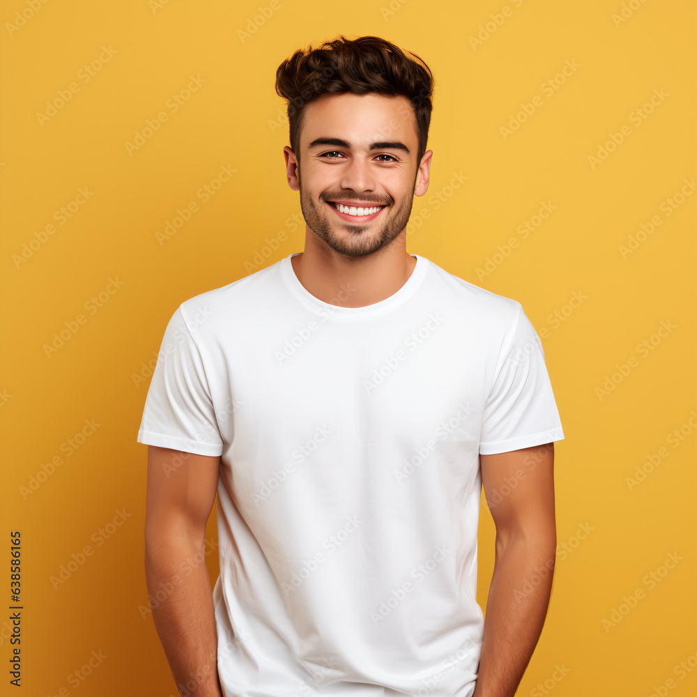 guy in basic white t-shirt guy in basic white t-shirt