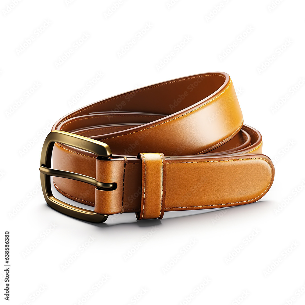 Belt, isolated on white background Belt, isolated on white background