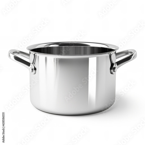 Saucepan, isolated on white background