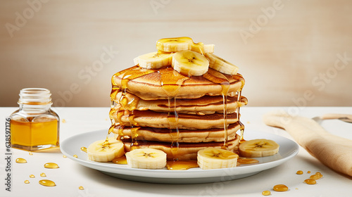 Start Your Day with Simplicity - A Stack of Golden