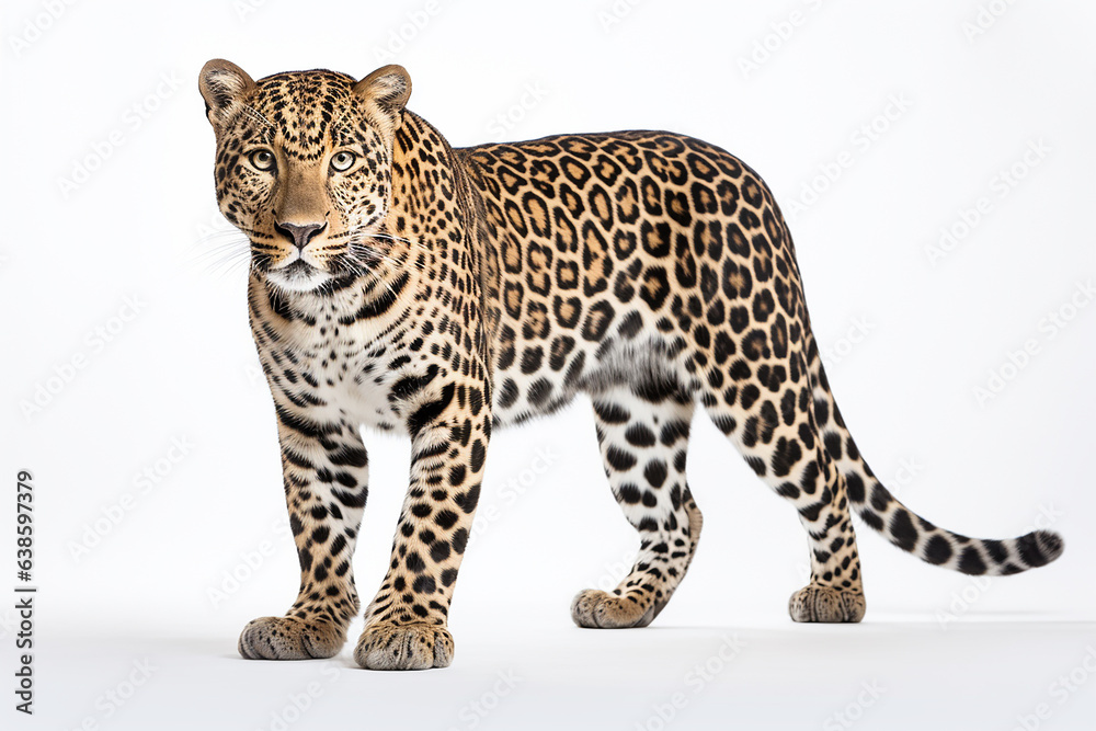 Fototapeta premium Standing Leopard