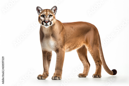 Standing Puma Front View