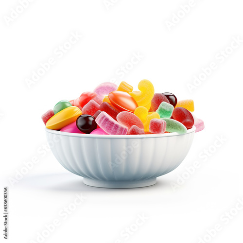 jelly beans in a bowl