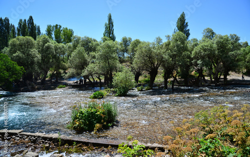 Munzur Valley and River is in Tunceli, Turkey. photo