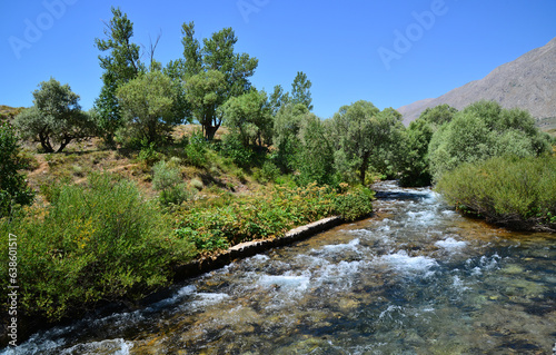 Munzur Valley and River is in Tunceli  Turkey.