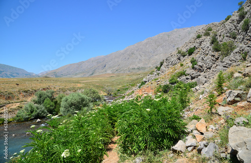 Munzur Valley and River is in Tunceli, Turkey. photo