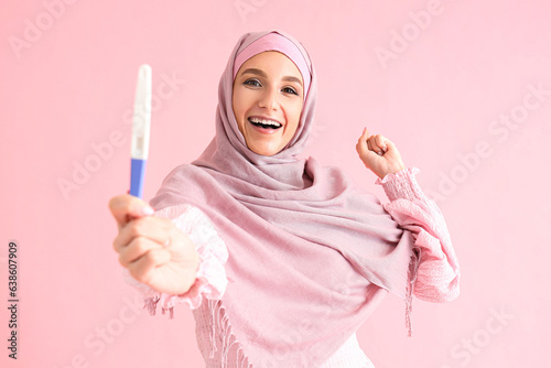 Happy beautiful young woman...