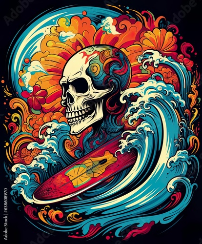 Skull Surfer