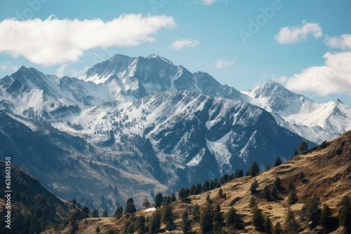 Breathtaking Views of Mountain Range © Denis
