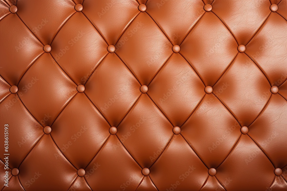 Brown leather upholstery. Brown leather upholstery.