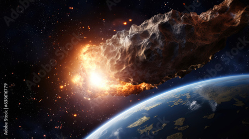 Giant asteroid is flying to...