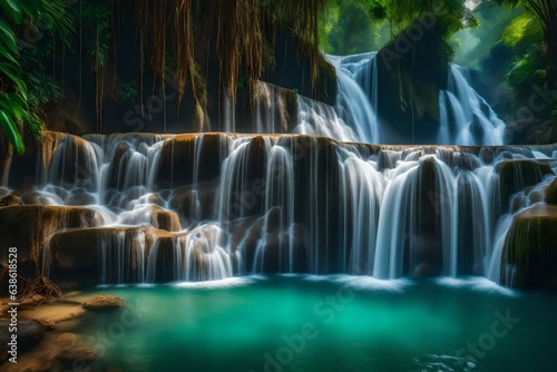 waterfall in the park