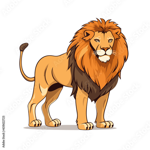 Lion Symbol – Cute Lion Cartoon