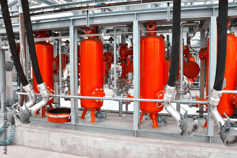 Bottom Loading Arm Systems for loading petroleum products with loading technology. New instalation. Bottom Loading Arm Systems for loading petroleum products with loading technology. New instalation.