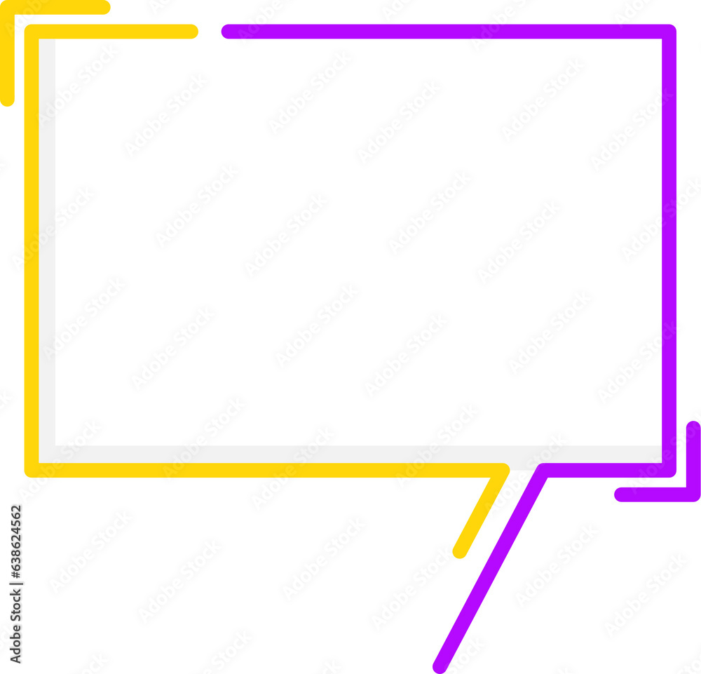 Yellow and purple speech bubble balloon icon sticker memo keyword planner text box banner, flat png transparent element design Yellow and purple speech bubble balloon icon sticker memo keyword planner text box banner, flat png transparent element design