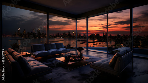 Penthouse Apartment Rooftop City View © Nizameddin