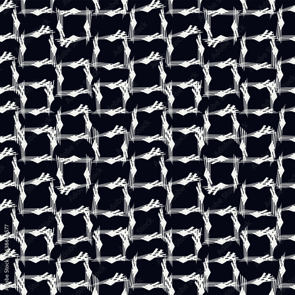 Paint brush squares background. Seamless pattern. Hand drawn geometric ornament. Freehand backdrop. Checks motif wallpaper. Digital paper. Textile print. Web design. Abstract image. Vector art work Paint brush squares background. Seamless pattern. Hand drawn geometric ornament. Freehand backdrop. Checks motif wallpaper. Digital paper. Textile print. Web design. Abstract image. Vector art work