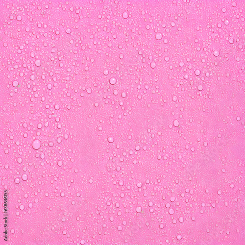 pink water drops