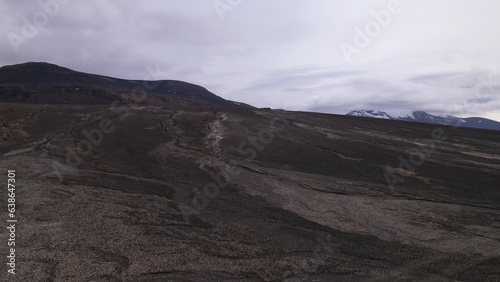 Afangagil is situated on the edge of one of Iceland’s most impressive and active volcanic areas, near the known mountain Hekla. Highlands around Hekla volcano in Iceland. photo