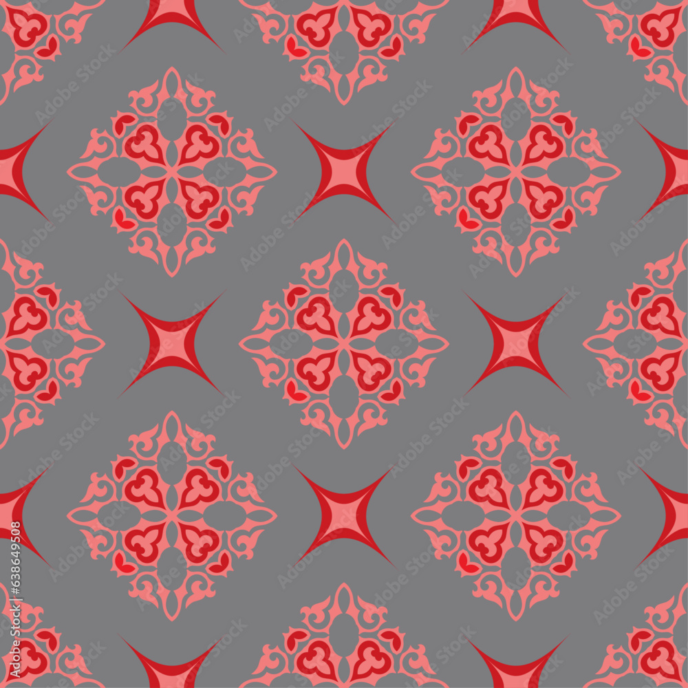 Seamless pattern with ethnic element. Kyrgyz and Kazakh ornaments. Texture designs can be used for backgrounds, motifs, textile, wallpapers, fabrics, gift wrapping, templates, carpet, tiles. Vector. Seamless pattern with ethnic element. Kyrgyz and Kazakh ornaments. Texture designs can be used for backgrounds, motifs, textile, wallpapers, fabrics, gift wrapping, templates, carpet, tiles. Vector.