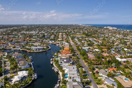 Aerial view from a drone over South Florida © Anthony Giarrusso