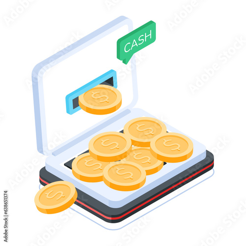 Pack of Benefit Polices Isometric Icons 
