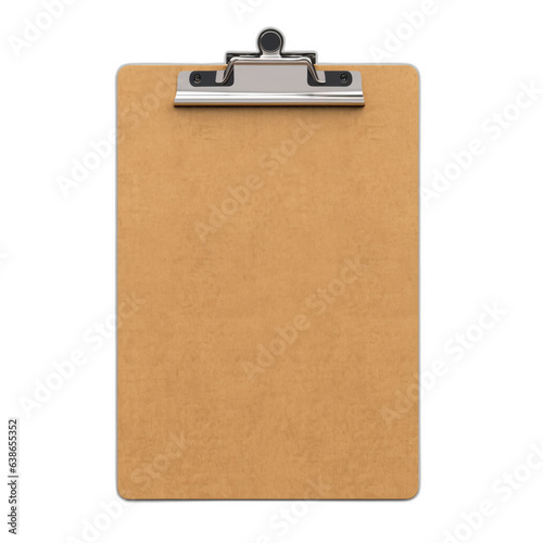 clipboard isolated on white background
