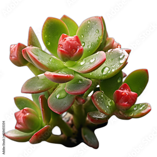 isolated succulent plant