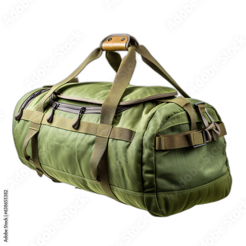 isolated comping backpack